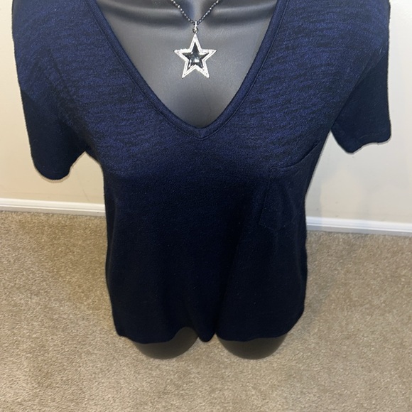 rag & bone / Jeans Knit V Neck Tee Size Small - Picture 3 of 6